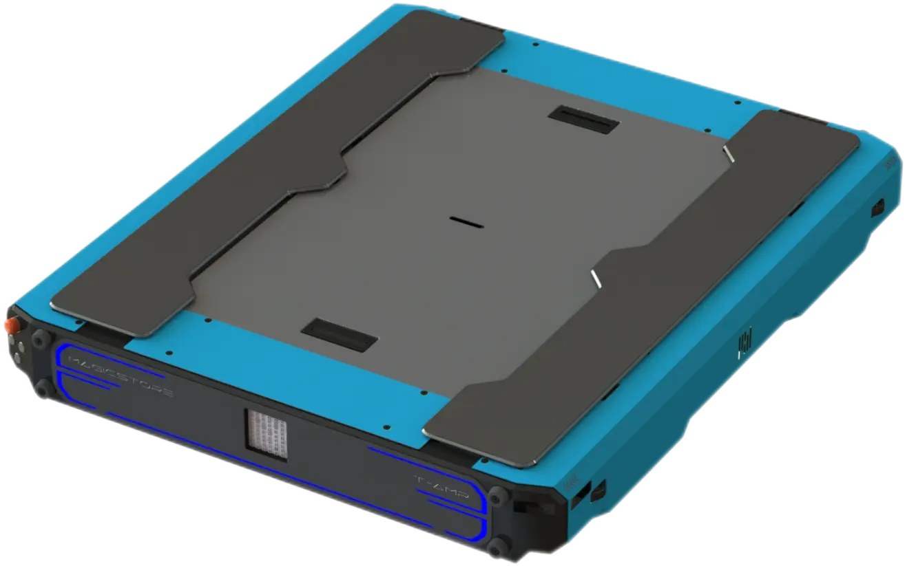 T-AMR(Tridimensional Autonomous mobile robot) 3次元 自動走行ロボット (3D/4-way シャトル)　